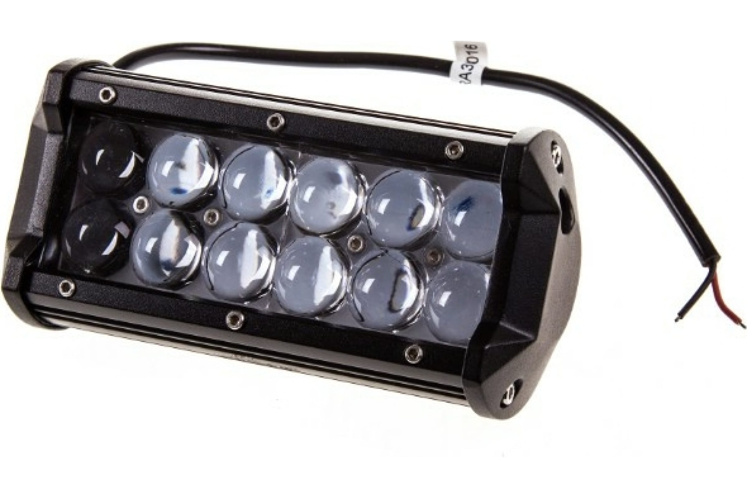 S08401021 — Прямоугольная светодиодная фара SKYWAY OFF ROAD 12V/24V 36W 6000K 12 диодов дальний свет S08401021 SKYWAY