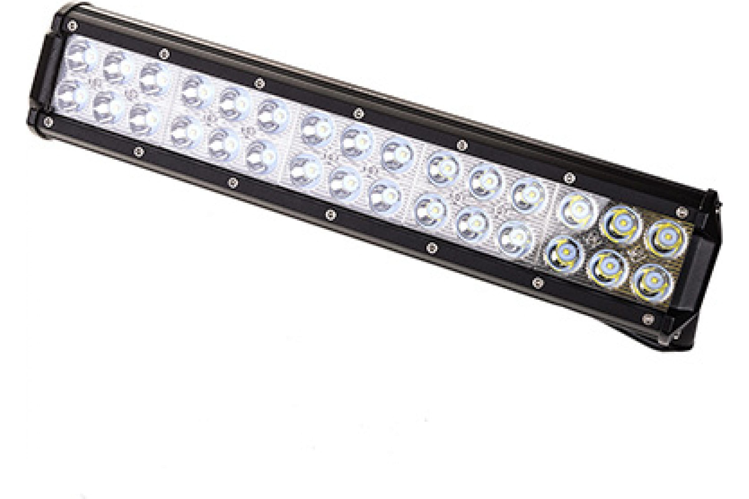 S08401006 — Прямоугольная светодиодная фара SKYWAY OFF ROAD 12V/24V 90W 6000К 30 диодов дальний свет S08401006 SKYWAY