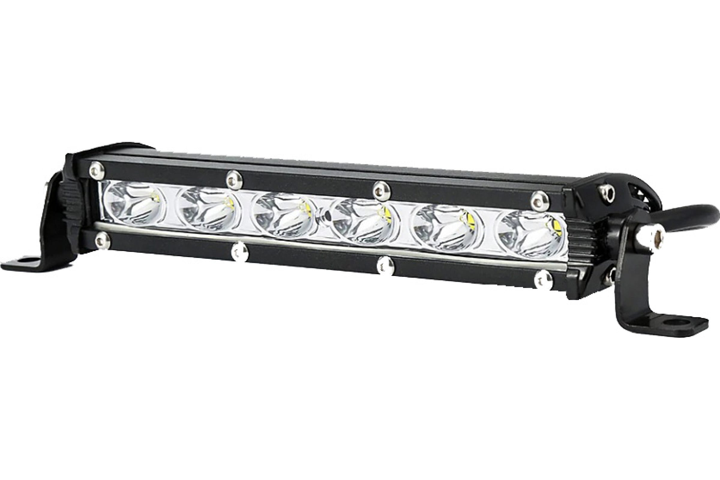5210 — Светодиодная фара Вымпел LF-18-S дальний свет, мет. корп., 6 LED, 18W 5210 ВЫМПЕЛ