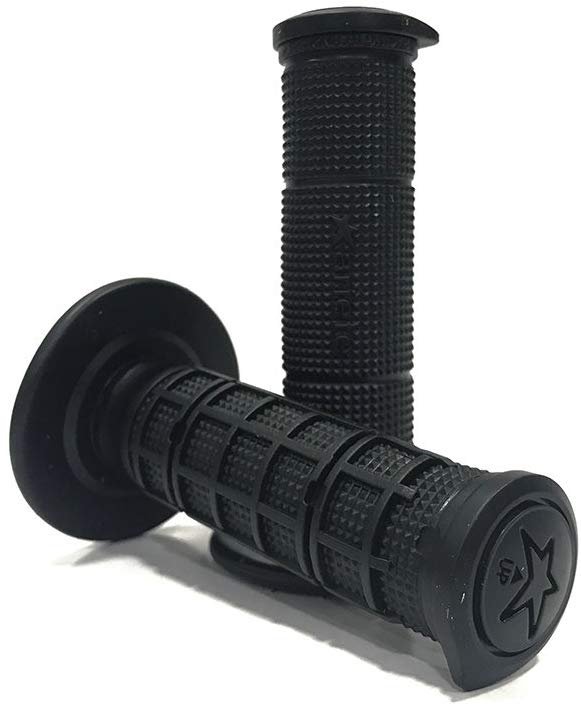 02621AN — _02621/A-N грипсы 2шт UNITY GRIPS HALF WAFFLE BLACK Ariete ARIETE