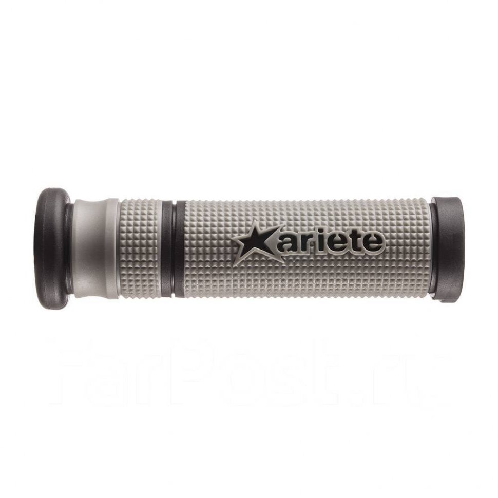 02630NGR — _02630-NGR грипсы 2шт AVT GRIPS BLACK-GREY MEDIUM TWO MATERIALS L.125mm/85mm ARIETE