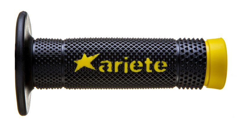 02643GN — _02643-GN грипсы 2шт VULCAN OFF-ROAD GRIPS YELLOW-BLACK Ariete ARIETE