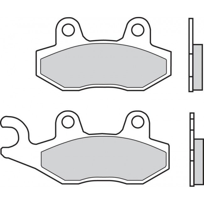 07SU12SP — Колодки тормозные дорожные sinter BREMBO