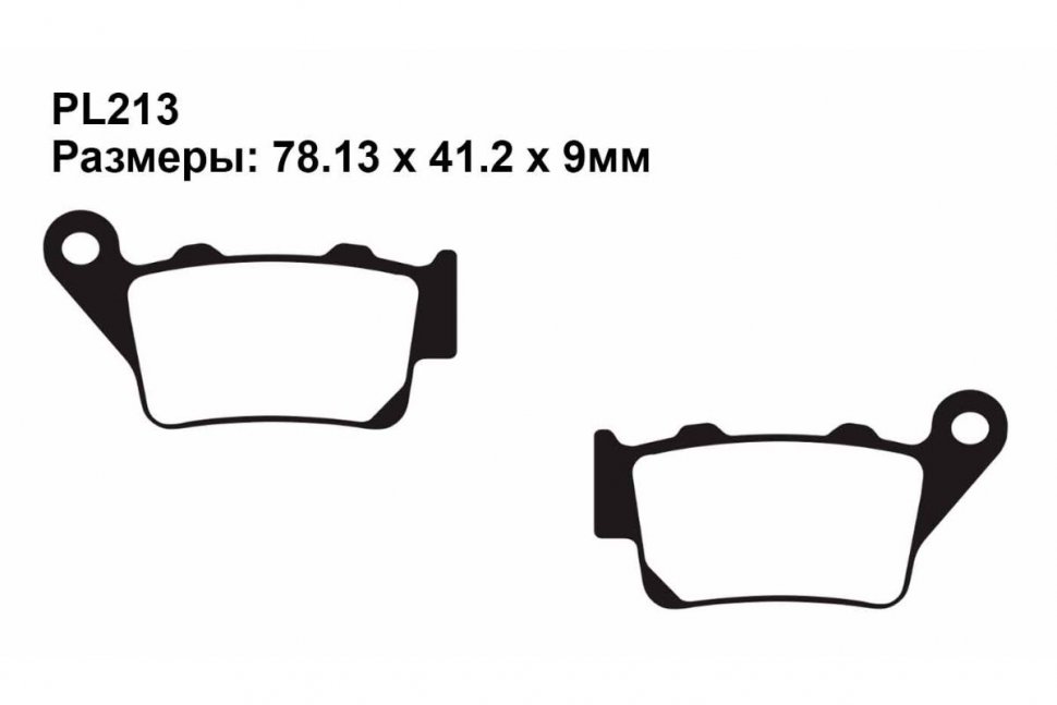 PL213 — Колодки тормозные дисковые PULLER