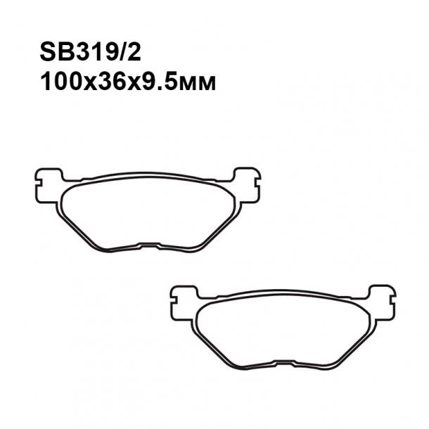 SB3192 — Колодки тормозные дисковые PULLER