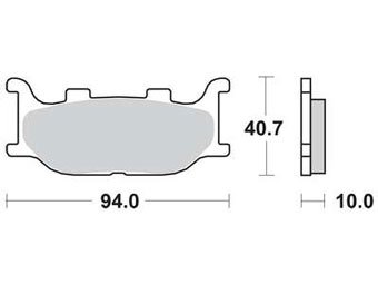 MCB666 — Колодки передние YAMAHA TRW