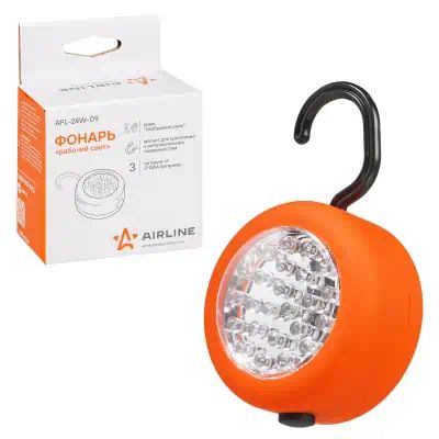 AFL24W09 — Фонарь рабочий свет с крюком и агнитом AIRLINE