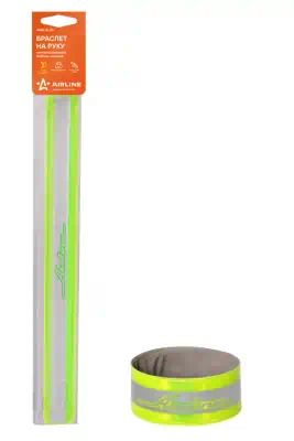 ARWB05 — Браслет на руку светоотражающий зеленый AIRLINE