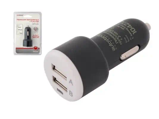 104272 — Переходник прикуривателя с индикатором на в AUTOSTANDART