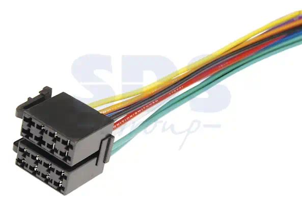 160502 — Разъемы для автомагнитол евро сдвоенное гнездо акустика питание REXANT