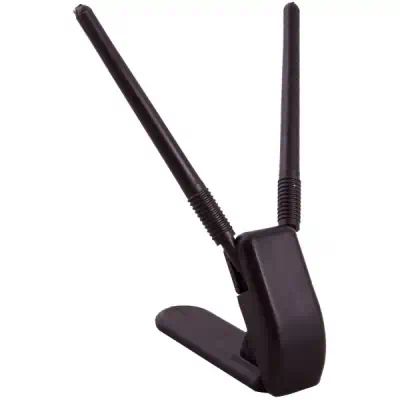 S00201002 — Антенна черная двойная 12см черная SKYWAY