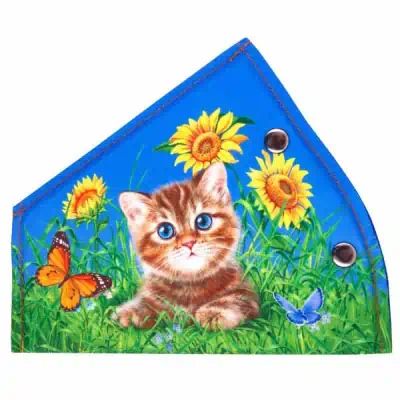 S04007005 — Адаптер/Корректор лямок ремня безопасности Котенок и подсолнухи SKYWAY