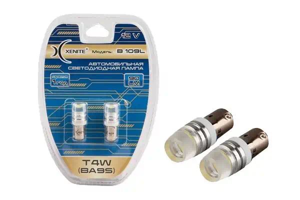 1009354 — Светодиоды B109L (Яркость 90Lm) блистер 2 шт. XENITE