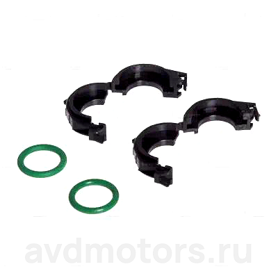 LGS0003 — Кмпл для подключ радиатора отоп газель уаз патриот анта фиксат ко LUZAR