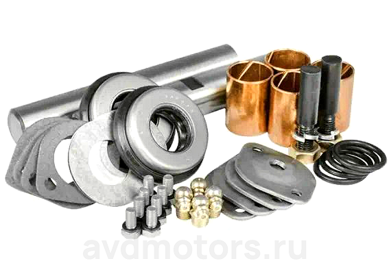 33023000100 — Шкворень 3302 в сборе с втулками и подшипниками в фирм.уп., ОАО () ГАЗ