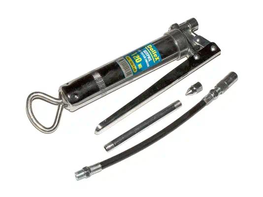 GG120 — Шприц для густой смазки рычажноплунжерный 120 мл PREMIUM DOLLEX