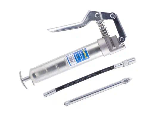 GG121 — Шприц для густой смазки плунжерный (120 мл), пистолетный, для одной руки DOLLEX