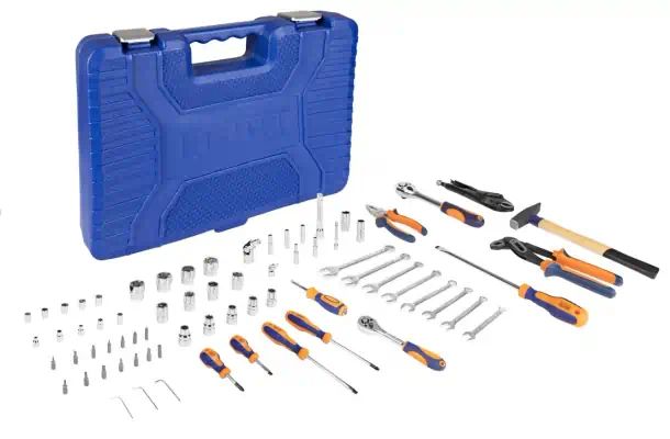 HF000014 — Набор инструмента 1/2Dr и 1/4Dr 72 пр. HELFER HELFER