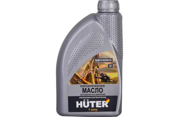 73832 — Масло 2Т полусинтетическое для 2-х двигателей Huter 1л HUTER