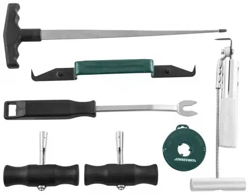 AB010002 — Набор для демонтажа лобовых стекол 47652 7 предметов JONNESWAY