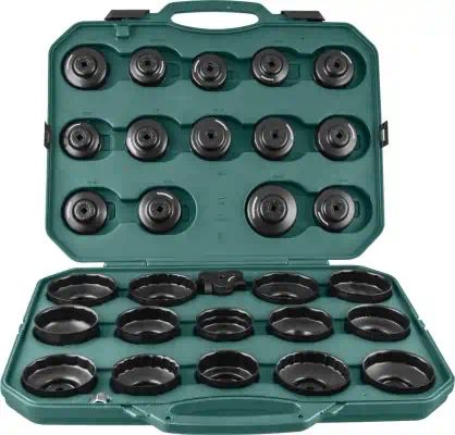 AI050004A — AI050004A Комплект чашек для съема масляных фильтров 65-120 мм, 30 предметов JONNESWAY