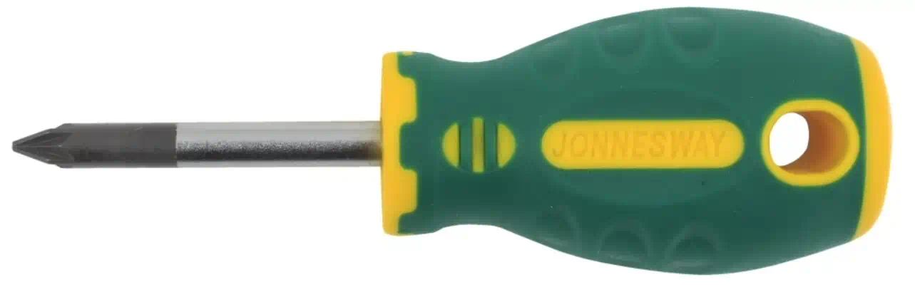 D71Z138 — Отвертка POZIDRIV PZ138 мм ANTI SLIP GRIP JONNESWAY JONNESWAY