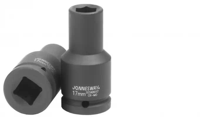 S03AD6117 — Головка торцевая 48582 ударная глубокая 3/4DR, 17 мм JONNESWAY