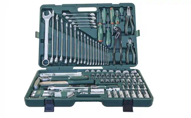 S04H524127S — Набор инструмента универсальный 1/2", 1/4"DR, 127 предметов JONNESWAY