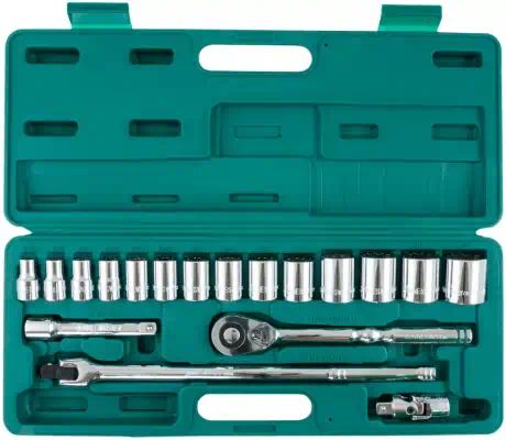 S05H4219S — Набор головок дюймовых 1/2DR 3/8-1-1/4 19 предметов JONNESWAY