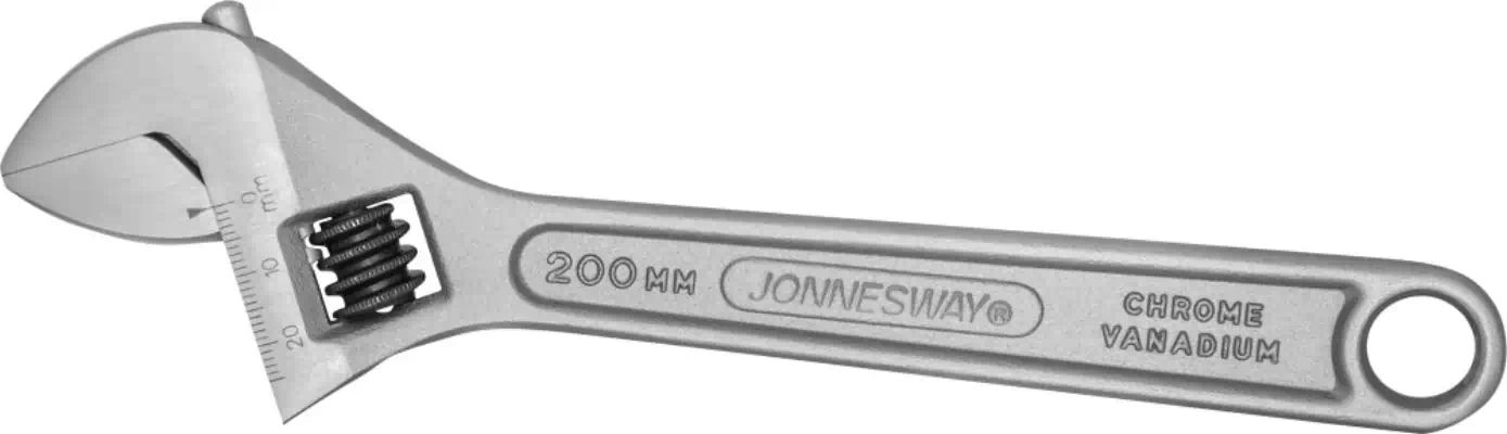 W27AS8 — Ключ разводной, 0-24 мм, L-200 мм JONNESWAY