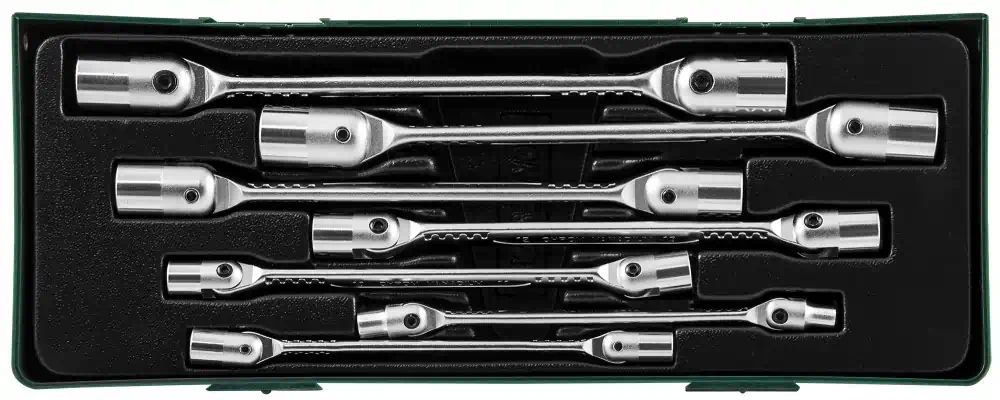 W43A107SP — Наборключейгаечныхкарданныхвложементеммпредметов JONNESWAY