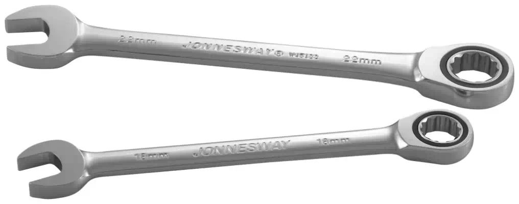 W45110 — Ключ гаечный комбинированный трещоточный, 10 мм JONNESWAY