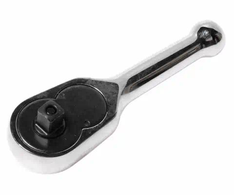 JTC3016 — Трещотка укороченная 1/4 с металлической рукояткой, длина 89мм JTC /1/50 JTC