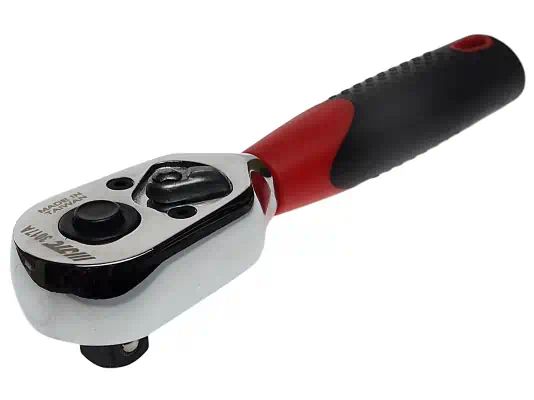 JTC3017A — Ключ трещотка 3/8 45 зубьев 120мм резиновая рукоятка JTC JTC