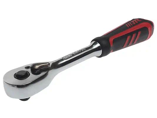 JTC3602B — Трещотка 1/4" 36-зубцовая с резиновой рукояткой, длина 150мм JTC