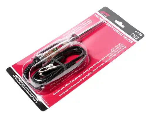 JTC4196 — Тестер цепи с диодной индикацией усиленный 6/12/24V, кабель 1.8м JTC JTC