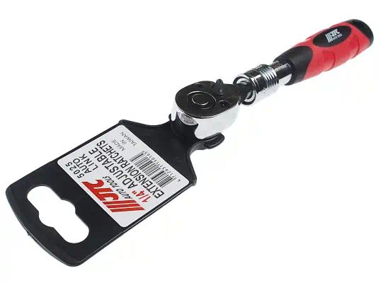 JTC5025 — Трещотка зубцовая с елескопической резиновой рукояткой длина JTC