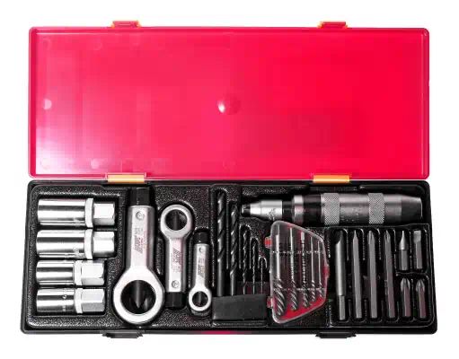 JTCK8261 — Набор инструментов для демонтажа крепежных элементов с поврежденной резьбой JTC