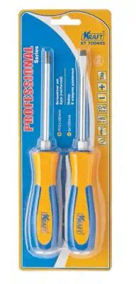 KT700445 — Набор отверток ( 2 предм.) KRAFT усиленные KRAFT