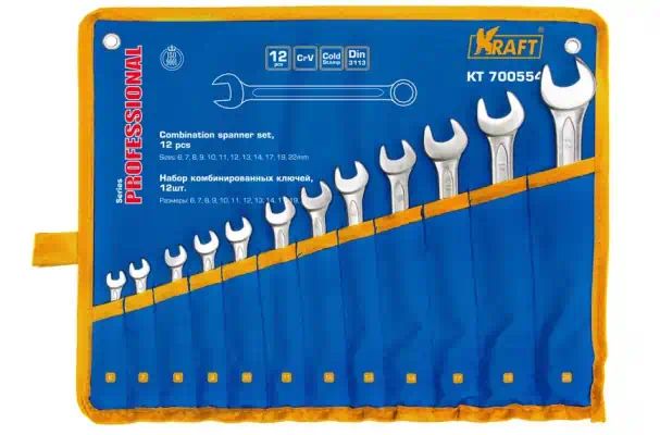 KT700592 — Набор ключей комбинированных  сумка KRAFT
