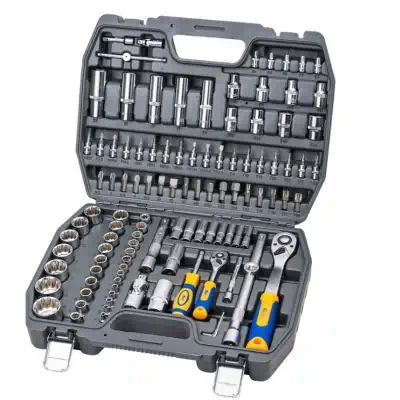KT700680 — Набор инструмента 1/2Dr и 1/4Dr 108 предметов с 12 гран. головками (tool) KRAFT