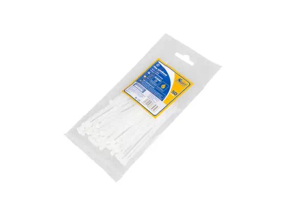 KT880600 — Хомут нейлоновый белый уп ка  KRAFT
