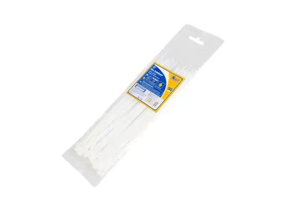 KT880602 — Хомут пластиковыйстяжкA KRAFT 200мм2,5мм белый (упка 50шт) KRAFT