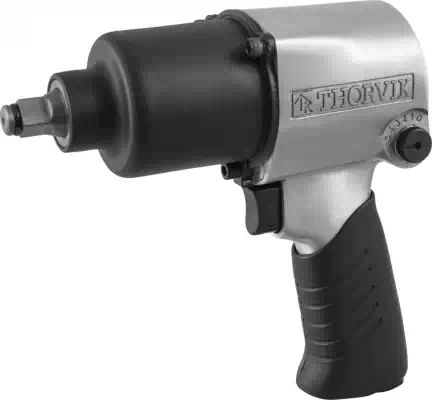 AIW12717 — Пневмогайковерт ударный, 1/2 inch, 717 Нм, 7500 об/мин, 133 л/мин, 6,3 бар, вес 2,7 кг, двойной моло THORVIK