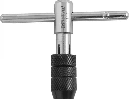 TTH3 — Метчикодержатель M6-M12 80мм T-образный трещоточный THORVIK