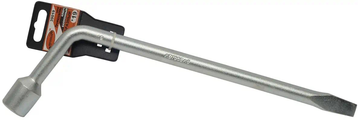 39019 — Ключ балонный *19мм (удлиненный) АвтоДело (Тайвань) АВТОДЕЛО