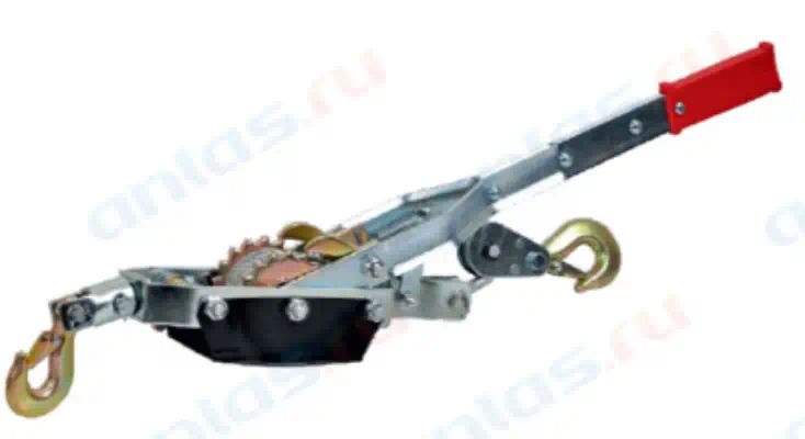 43154 — Лебедка храповичная 4,0т АвтоДело (Тайвань) АВТОДЕЛО