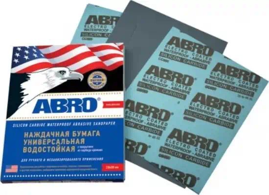 SA100100 — Бумага наждачная водост 100 (ABRO) ABRO