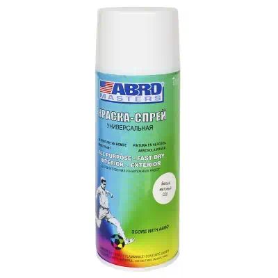 SP003AM — Краскаспрей серебро ABRO MASTERS (272мл/226г) (ABRO) ABRO
