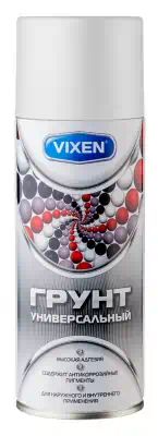 VX21000 — Универсальный грунт ASTROhim алкидный белый аэрозоль 520мл VX-21000 АСТРОХИМ